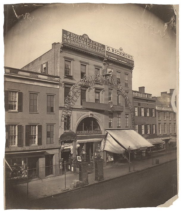 Charles D. Fredricks, American (1823-1894). Fredricks’ Photographic Temple of Art, Broadway, New York, 1857.