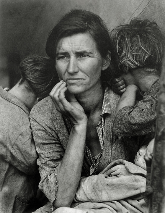 Dorothea Lange, American (1895-1965). Migrant Mother, Nipomo, California, 1936; printed early 1960s.