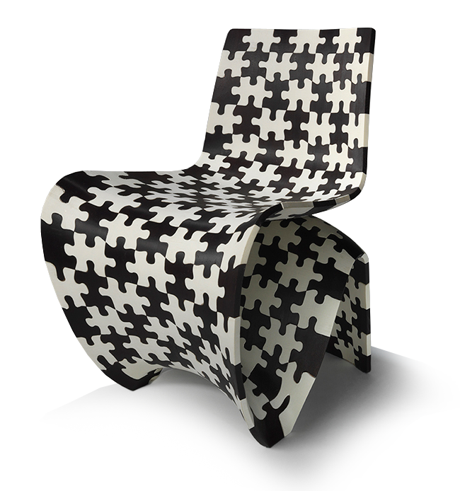 Joris Laarman, Dutch (b. 1979). Makerchair Jigsaw (Prototype), 2014.