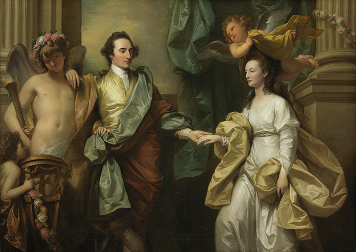 Benjamin West, Mr. and Mrs. John Custance, 1778.