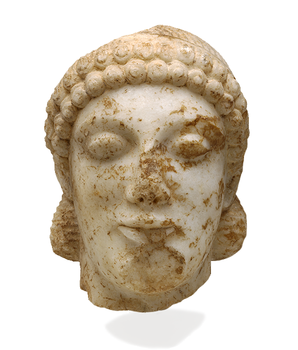 <em>Kouros (Boy)</em>, ca. 490 B.C.E.
