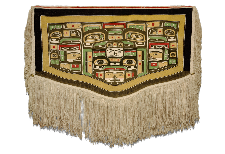 Mary Ebbetts Hunt,Chilkat Robe, ca. 1880–1900.