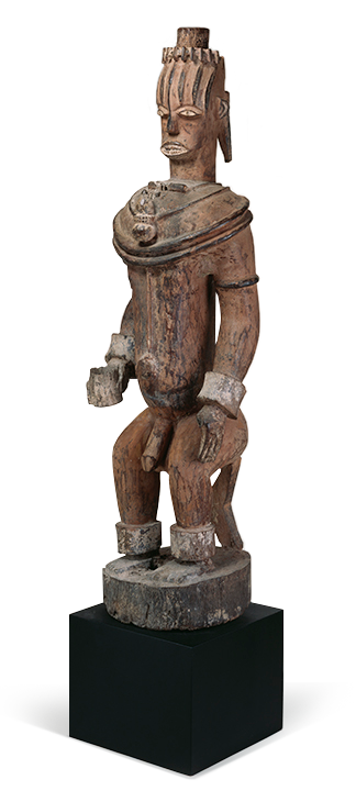 Male Shrine Figure, Nigeria, early 20th century.