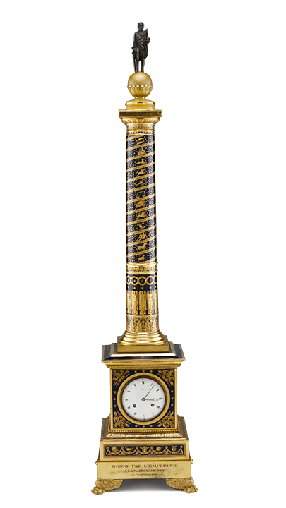 Jean-Joseph Lepaute, clock movement, French (1768-1846). Manufacturer: Sèvres Imperiale Manufactory, France (1756-present), Clock, 1813.