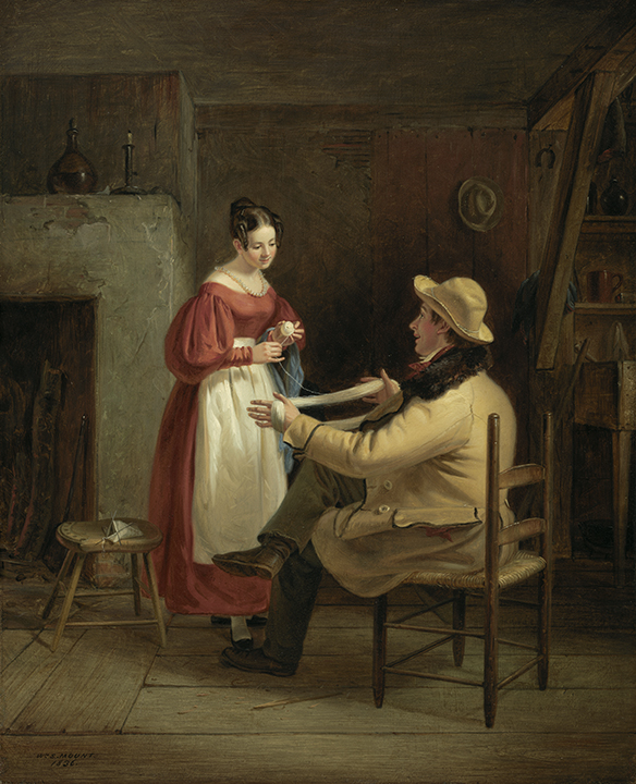 William Sidney Mount, Winding Up, 1836.