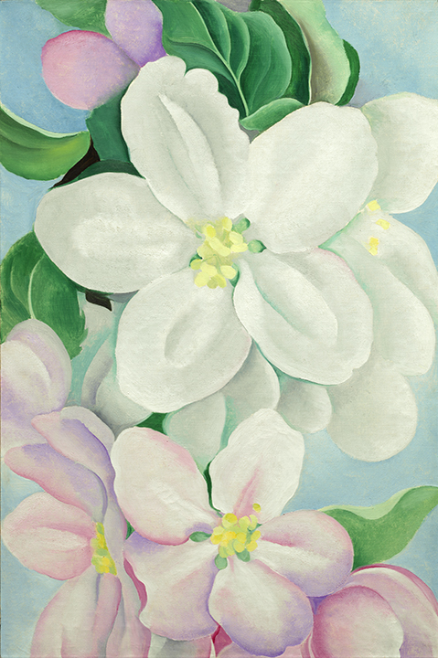 Georgia O’Keeffe, Apple Blossoms, 1930.