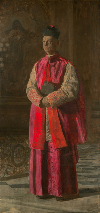 Thomas Eakins, Monsignor James P. Turner, ca. 1906.