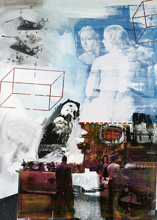 Robert Rauschenberg, American, 1925-2008. Tracer, 1963.