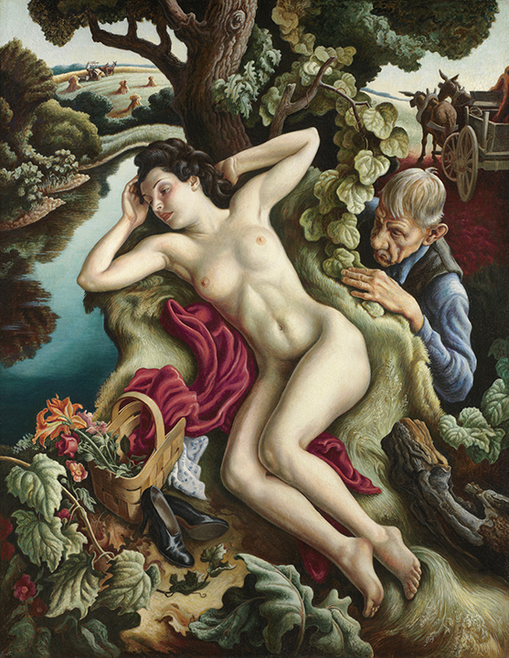 Thomas Hart Benton, Persephone, 1938-1939.