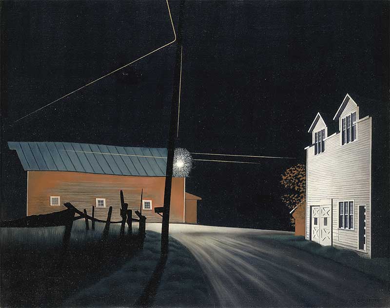 George Ault and 1940s America