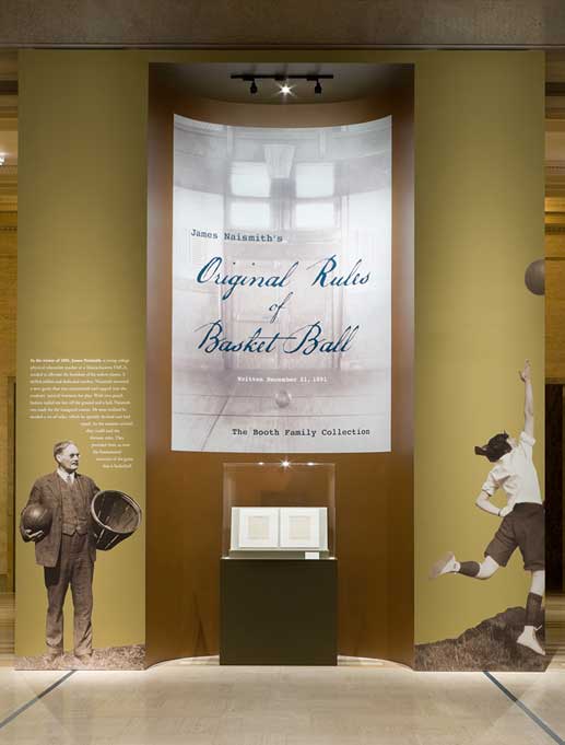 Rules of Basket Ball at the Nelson-Atkins