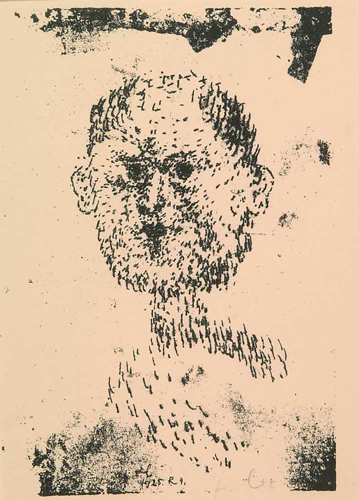 Bearded Man by Paul Klee