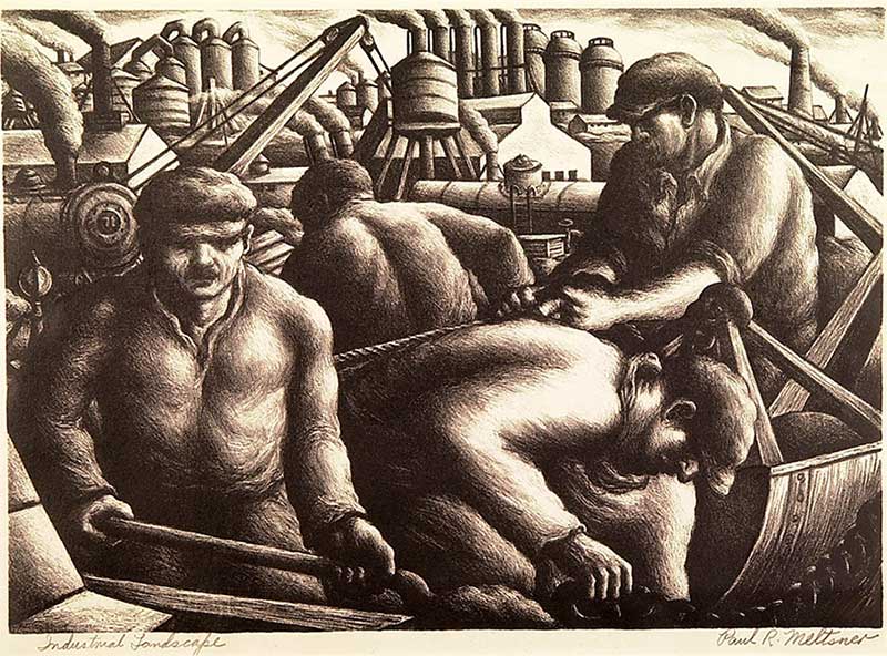 American Art on Paper: Labor and Leisure