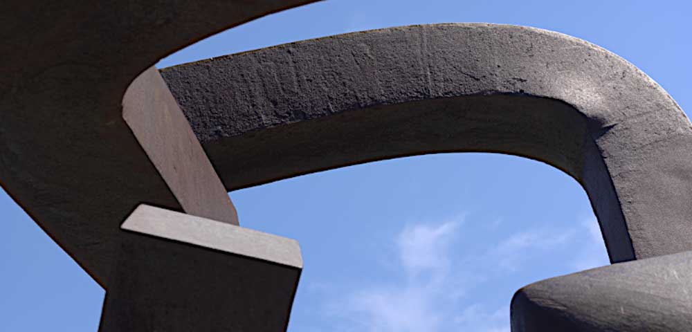 Sculpture by Eduardo Chillida