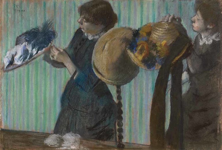 Edgar Degas Pastels Nelson Atkins