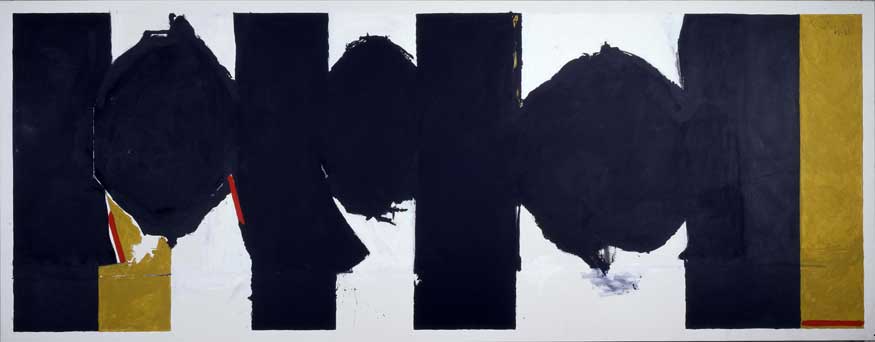 Robert Motherwell, Elegy to the Spanish Republic, No. 126