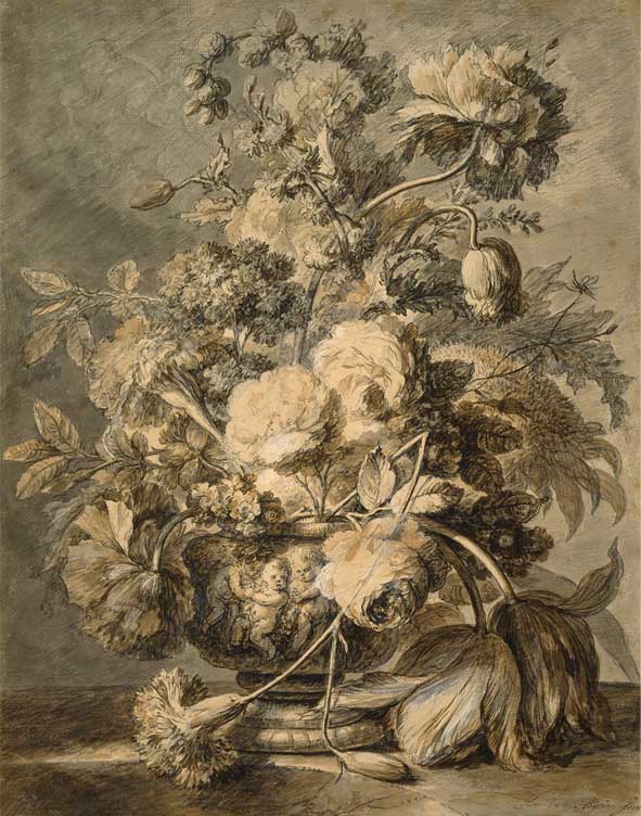 Jan van Huysum, Vase of Flowers