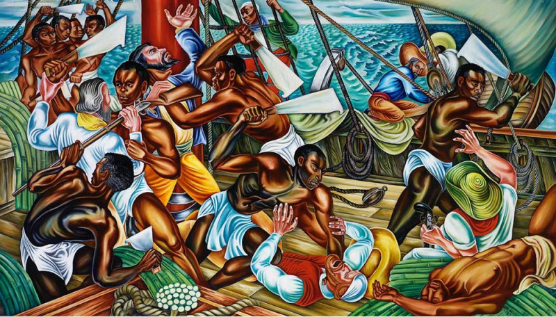 The Mutiny on the Amistad by Hale Aspacio Woodruff