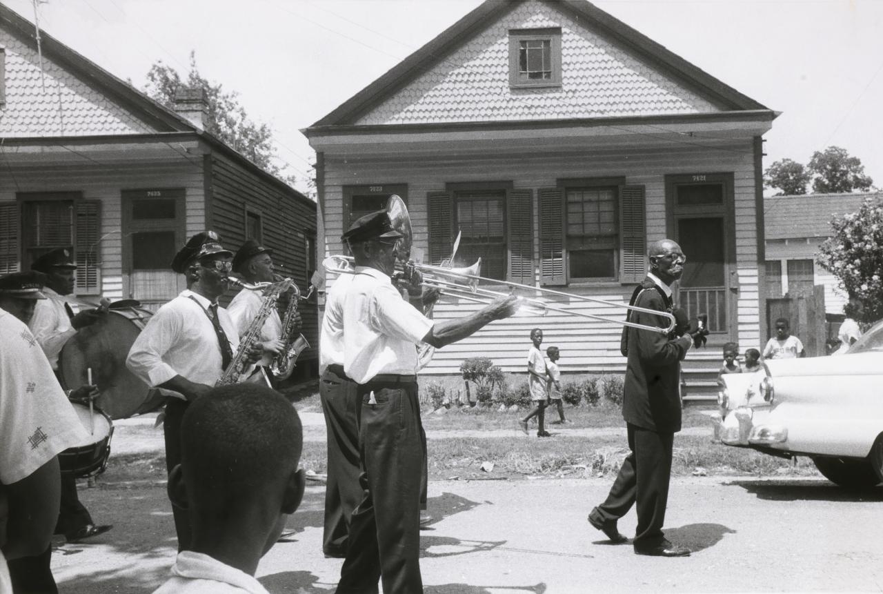 New Orleans Brass Band by Ralston Crawford