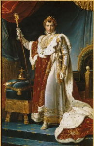 Napoleon in state attire