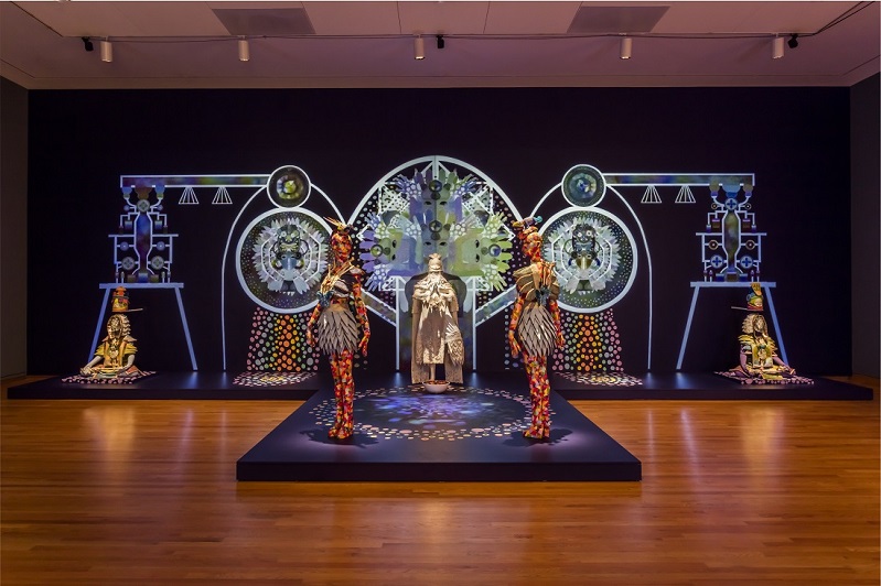 Fantastical Environment in Immersive Multimedia Installation at Nelson-Atkins