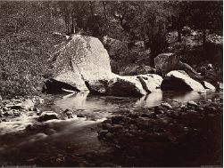 View on the Merced, Yosemite, ca. 1872