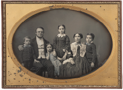 Portrait of a family, ca. 1852–1858