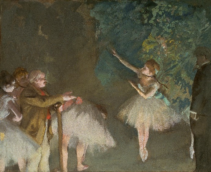 Degas ballet dancers