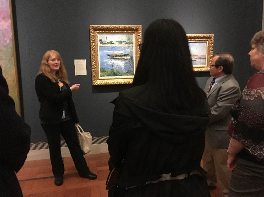 Surrealist painting tour in Bloch galleries