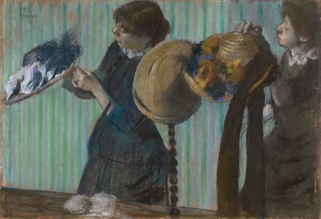 Degas Little Milliners