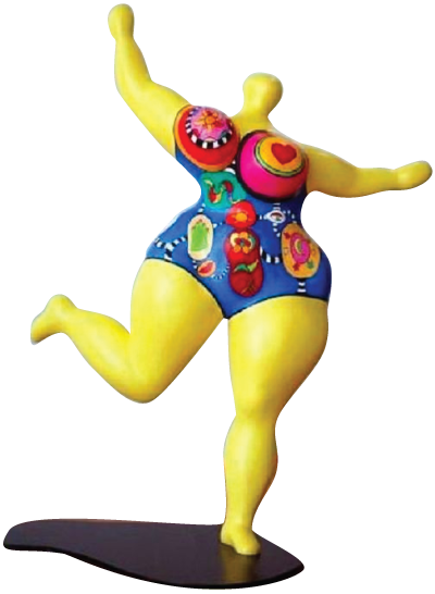 Niki de Saint Phalle, Yellow Nana