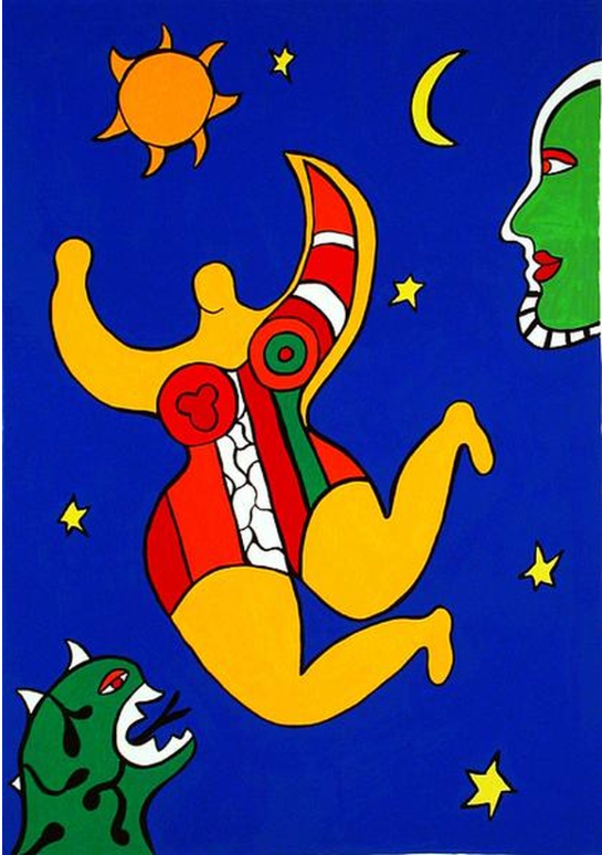 Ange Jaune - Niki de Saint Phalle