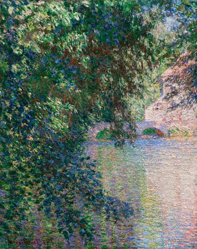 CLAUDE MONET - Moulin de Limetz