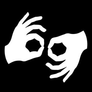 Imagery of two hands forming circles with pointer finger and thumb.