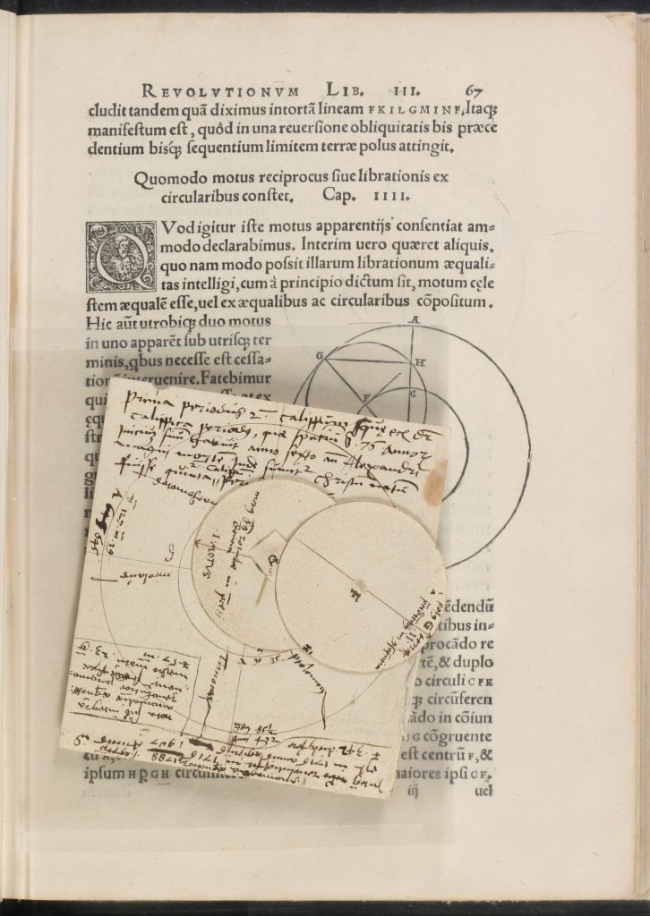 Image of a page of a book with a circle diagram. 