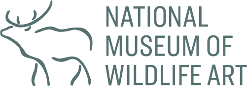 Logo for the National Museum of Wildlife art. 