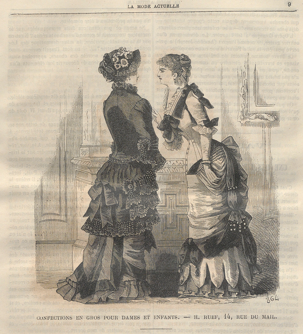 Women 1870, Plate 054 - Costume Institute Fashion Plates - Digital