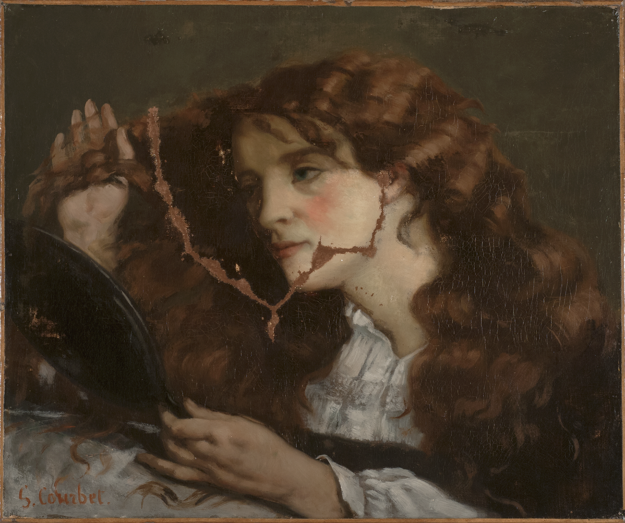 Courbet, Jo, the Irish Woman French Paintings and Pastels, 1600–1945 image