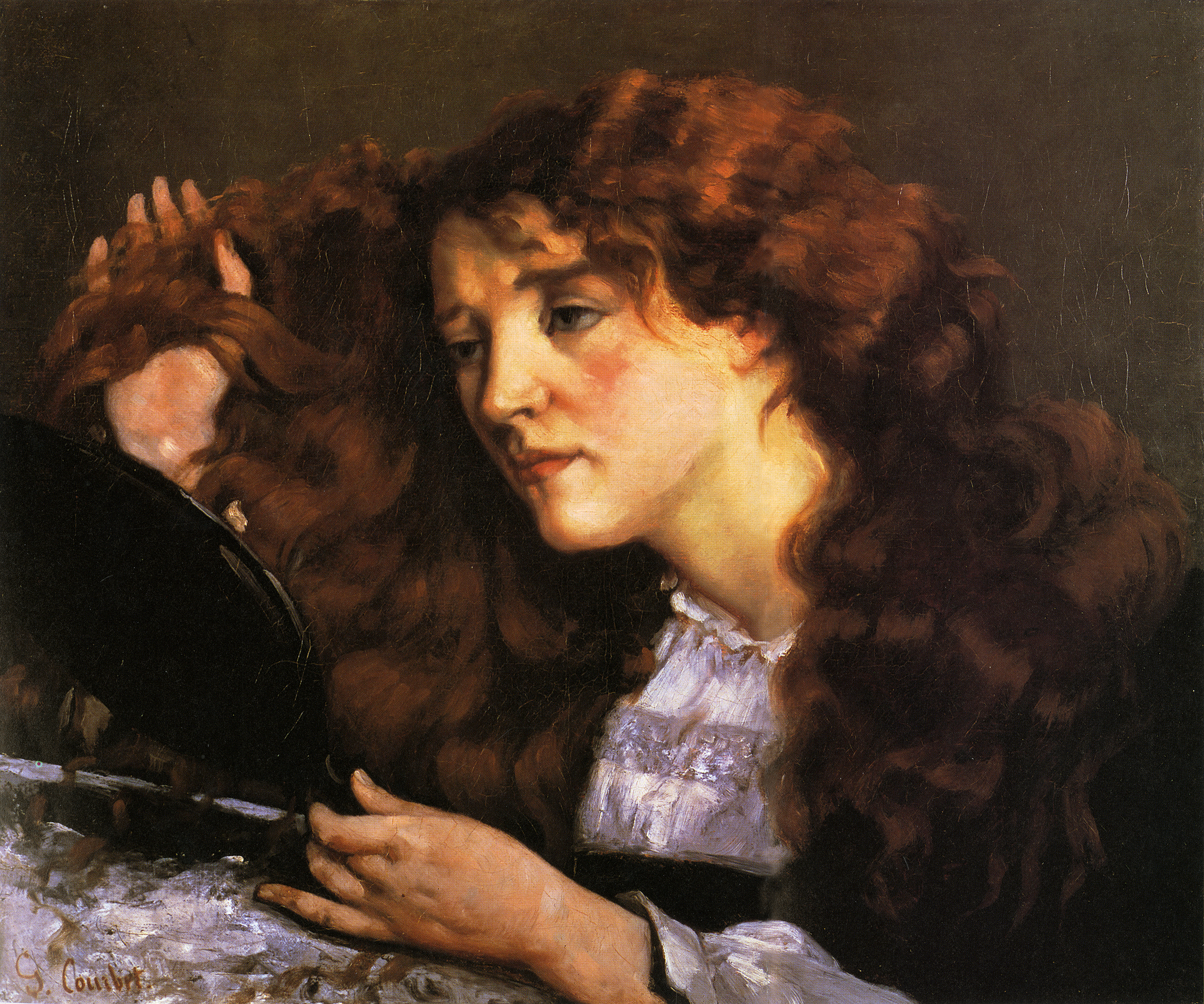 Courbet, Jo, the Irish Woman French Paintings and Pastels, 1600–1945 image