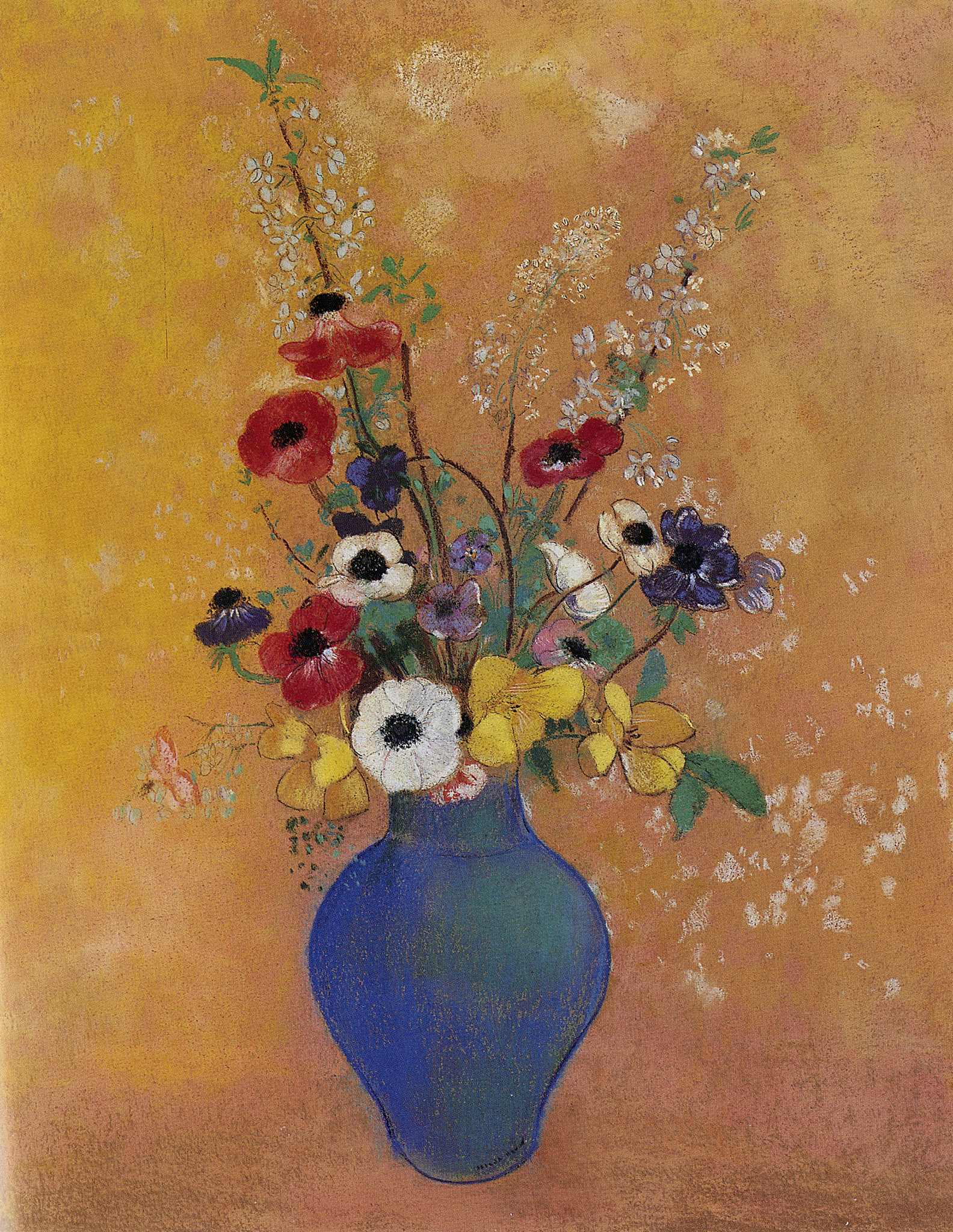 famous flower vase painting