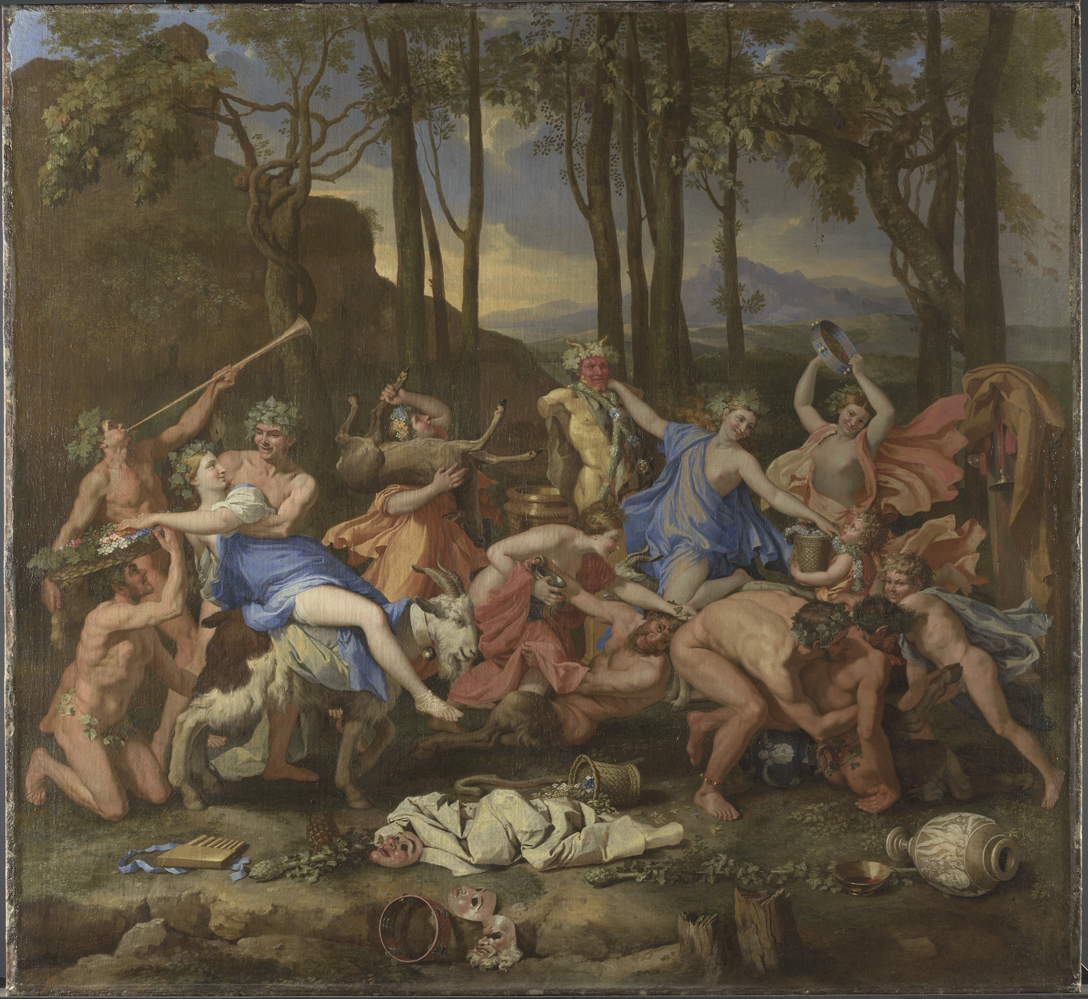 Poussin, The Triumph of Bacchus | French Paintings and Pastels, 1600â€“1945